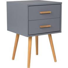 Beliani Alabama Bedside Table 40x40cm