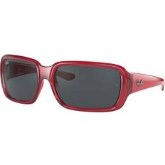 Ray-Ban RB9072S 707787 55 Lunettes De Soleil Monture Rouge