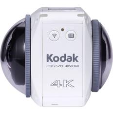 Kodak Videocámaras Kodak Pixpro 4kvr360 Action Cam Blanca Pack Estándar Cámara Digital De 360 Doble Lente Vídeo 4k Accesorios Incluidos