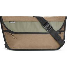 Chrome Simple Messenger Bag - Stone Grey