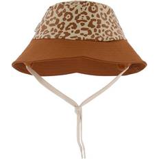 Leopardi Ulkoiluvaatteet Kuling Recycled Rain Hat - Brown Leopard