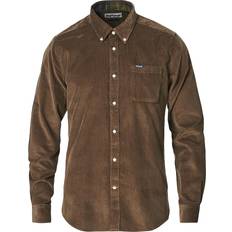 Barbour ramsey tailored shirt Barbour Ramsey Corduroy Shirt - Brown