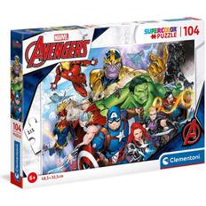 Marvel Classic Jigsaw Puzzles Clementoni Supercolor Marvel Avengers 104 Pieces