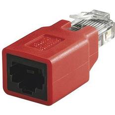 Modular rj45 MicroConnect Modular RJ45-RJ45 CAT5e M-F Adapter