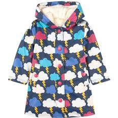 Multifärgade Regnjackor Barnkläder Hatley Colour Changing Splash Jacket - Lightning Clouds (F21LBK817)