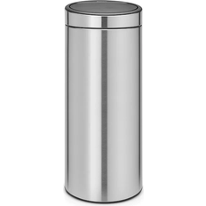 Argento Cestini per pedali Brabantia Touch Bin 30 x 32 x 72 cm Inox Satinato