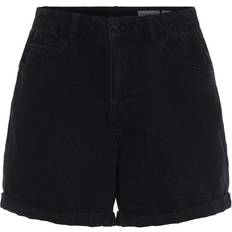 Vyötärö W27 Shortsit Vero Moda Nineteen Farkkushorts - Musta