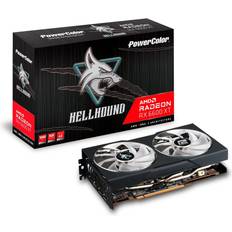 8 GB - Radeon RX 6600 XT Tarjetas Gráficas Powercolor Hellhound Radeon RX 6600 XT 8GBD6-3DHL/OC