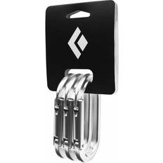 Black Diamond Mousquetons ovales keylock (x3) Taille TU Couleur POLISHED