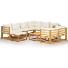 vidaXL 3057647 Loungesæt, 1 borde inkl. 8 sofaer