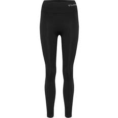 Korkea Vyötärö - Nainen Sukanvarret Hummel Hmltif Seamless High Waist Tights - Musta