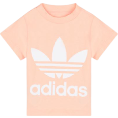 Adidas 1-3M Tops adidas Infant Trefoil T-shirt - Haze Coral/White (H34600)