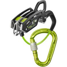 Negro Dispositivos de aseguramiento y rappel Edelrid Giga Jul Belay Kit Strike Screw