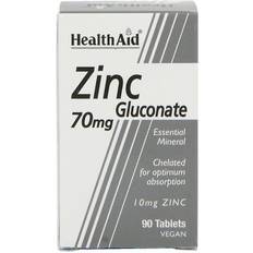 Health Aid Zinc Gluconate 70mg 90 pcs