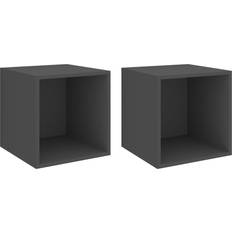 vidaXL - Wall Cabinet 37x37cm 2pcs