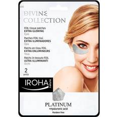 Anti-Età Mascherine per gli occhi Iroha Extra Glowing Foil Sheet Eye Patches Platinum 2-pack