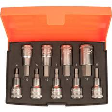 Set Socket Bits Bahco S9HEX 9Pcs Socket Bit