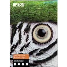 A2 Fotopapper Epson Fine Art Cotton Textured Bright A2 300g/m² 25st