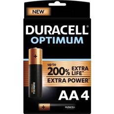 Batteries & Chargers Duracell Optimum AA 4-pack