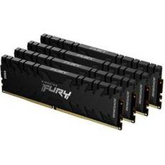 128 GB - 3000 MHz - DDR4 RAM Memory Kingston Fury Renegade Black DDR4 3000MHz 4x32GB (KF430C16RBK4/128)