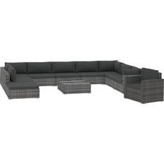 vidaXL 46791 Loungeset, 1 Bord inkl. 1 Stolar & 8 Soffor