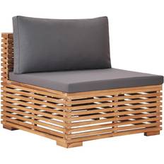 Teak Modulsoffor Utemöbler vidaXL 49377 Middle Modulsoffa