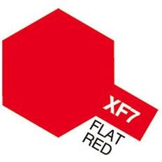 Rojo Pinturas acrílicas Tamiya Acrylic Mini XF-7 Flat Red 10ml