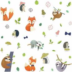 Skoven Vægdekorationer Børneværelse RoomMates Forest Friends Wall Decals