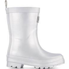 Rain Boots - Silver Shimmer