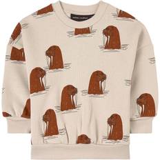 116/122 Felpe Mini Rodini Walrus Sweatshirt - Gray (2172014597)