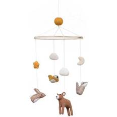 Uroer Sebra Felted Baby Mobile Nightfall