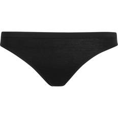 Merinowol - Vrouw Onderbroeken Icebreaker Siren Thong - Black