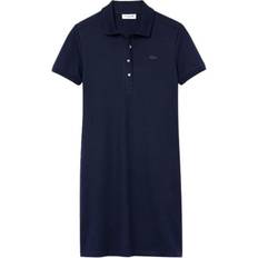 Lacoste Robe Polo En Piqué - Midnight Blue