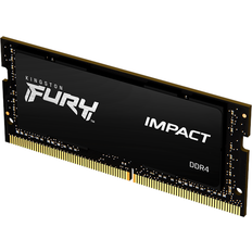 Kingston 16 Gt RAM-muistit Kingston Fury Impact 16gb 2666mt/s Ddr4 260-pin So-dimm