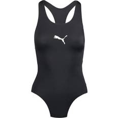 Vrouw - XS Badpakken Puma Racerback Swimsuit - Zwart