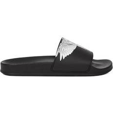 Polyurethane Slides Marcelo Burlon Wings Sliders - Black/White