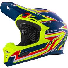 O'Neal Fury Rapid Casque de descente, jaune-bleu, taille pour Hommes