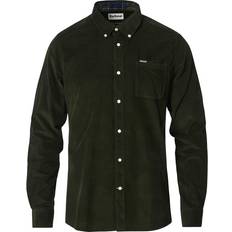 3XL Skjorter Barbour Ramsey Corduroy Shirt - Forest