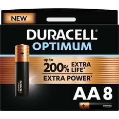 AA (LR06) - Batteries Batteries & Chargers Duracell Optimum AA 8-pack