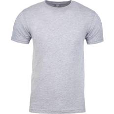 Next Level Cotton Crew Neck T-shirt Unisex - Heather Grey