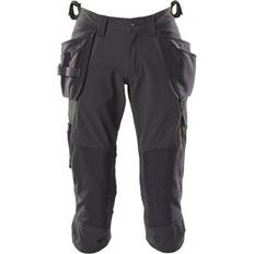 Mascot Svarta Arbetskläder & Utrustning Mascot Accelerate ¾ Length Trousers with Holster Pockets - Black