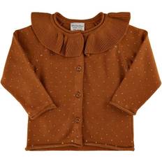 Rundringad Koftor Minymo Cardigan Knit - Glazed Ginger (111553-2852)