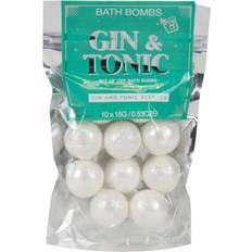 Afslappende Badebomber Gift Republic Gin & Tonic Bath Bombs 10-pak