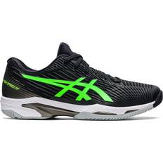 Polyuretan Racketsportskor Asics Solution Speed FF 2 M - Black/Green Gecko