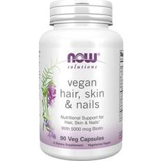 NOW Hair, Skin & Nails 5000mcg 90 Stk.