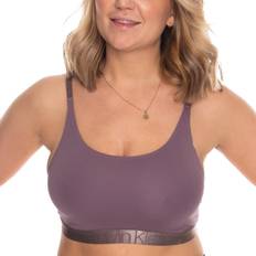 Lilla BH-er Calvin Klein Icon Bralette - Plum Dust