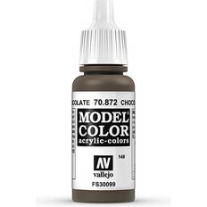 A base de agua Pinturas acrílicas Vallejo Model Color Chocolate Brown 17ml