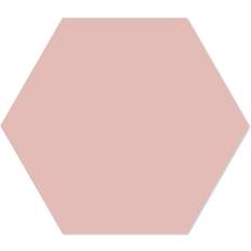 Pink Klinker Hill Ceramic Basic Hex 25 KLC4185 22x25cm