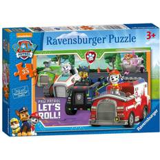 Ravensburger roll Ravensburger Paw Patrol Let's Roll 35 Bitar