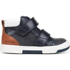 Angulus Sneaker with Adjustable Velcro Straps - Navy Combi